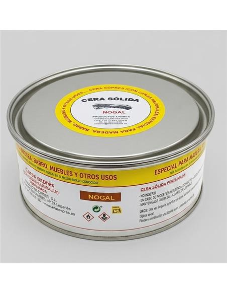 CERA SOLIDA NOGAL EXPRES 800 ml.