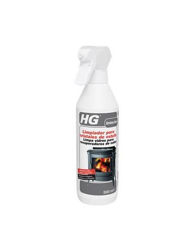 Limpiador cristales estufa hg 500 ml.