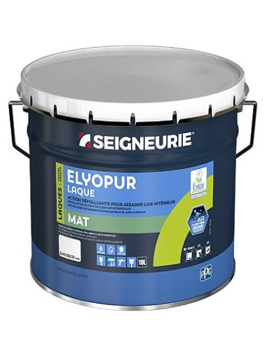 Elyopur laque mat blanco sep 3 lt