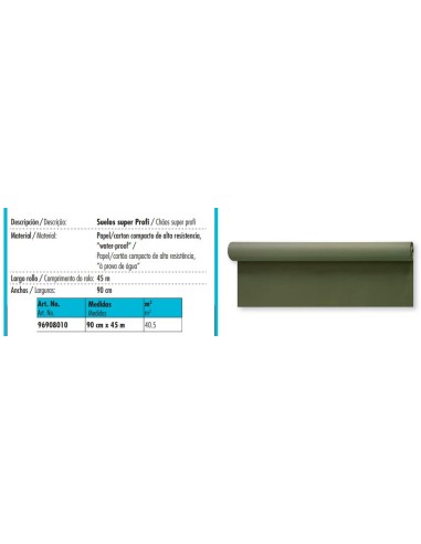 Papel suelos super profi 90 cm x 45 mt - ud (carton)