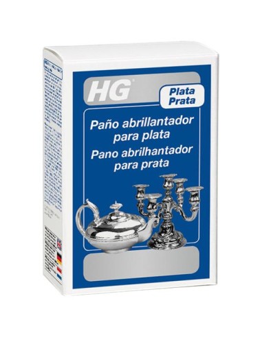 Hg paño abrillantador para plata