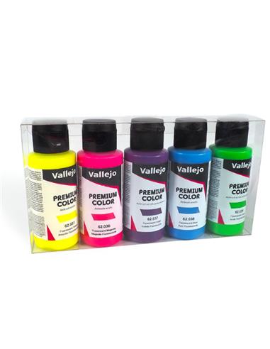 PREMIUM FLUOR COLOR SET 5X60 ml.