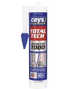 Total tech ms blanco 290 ml. cartucho