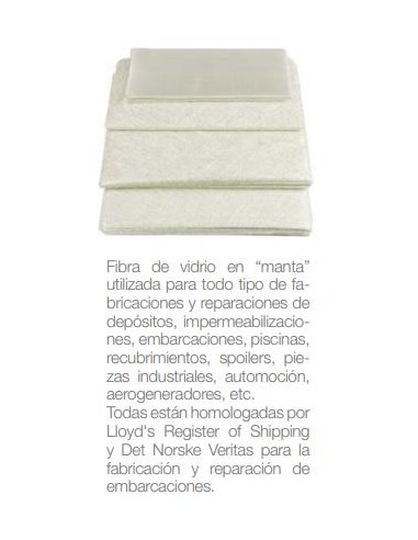 Fibra mat 300 gr  - 1 M2